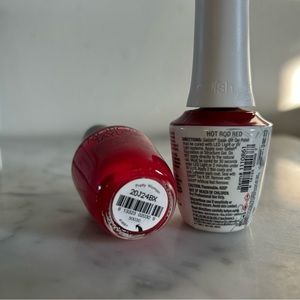 make offer! LARGE gelish hot rod red morgan taylor pretty woman new .5 oz bottle